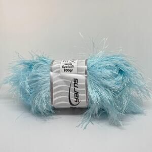 ICE Yarns Long Eyelash Yarn, Light Turquoise (Aqua)